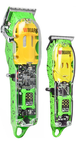 Kit Maquina De Corte E Acabamento Wmark Ng 508 Ng 308 Verde