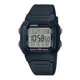 Reloj Hombre Casio W-800h Luz Sumergible Alarma Multiple