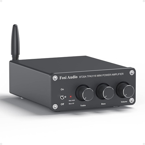 Amplificador De Audio Fosi Bt20a Bluetooth 5.0 100 W X Canal