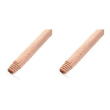 Cabo Palo De Madera 2 Mts, Pack X 2 Unidades  (cod. 2154)