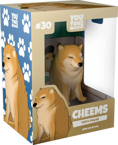 Youtooz Cheems Doge - Figura De Vinilo De 3.5 Pulgadas, Bonita Figura De Cheems, Colección Meme Basada En Famosos Memes De Internet