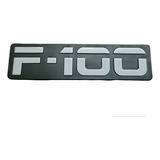 Emblema Insignia F-100 En Guardabarros De Ford F-100 92/95.