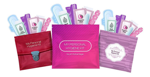 3 Kits Menstruales Todo En Uno, Varios Colores, Comodidad So