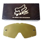 Lente Oculos Goggle Fox Mx Main E Pro- Fume - Original Novo