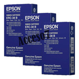 3 Cintas Epson Erc-38b 34 30 M188d Tmu-220 Tm-u220 U220pd 