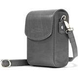 Funda Para Panasonic Lumix Dc-zs80 / Zs70 Y Mas Cuero Gris