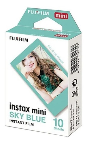 Rollo Film Fujifilm Instax Mini Sky Blue. Entrega