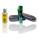 Clipper Metalico Marihuana Tv / Estuche + Rellenador Ch