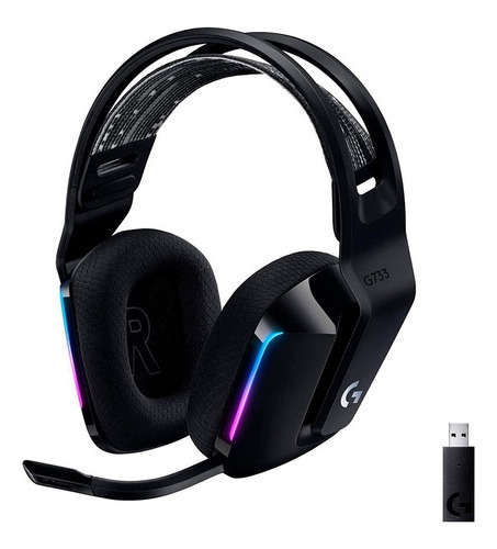 Logitech G733 Diadema Gamer Inalámbrica Rgb Usb Lightspeed