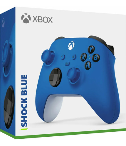 Xbox Control Shock Blue * Nuevo * Original * Series S / X