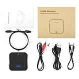 Receptor Transmissor Bluetooth 5.0 Toslink Digital Novidade