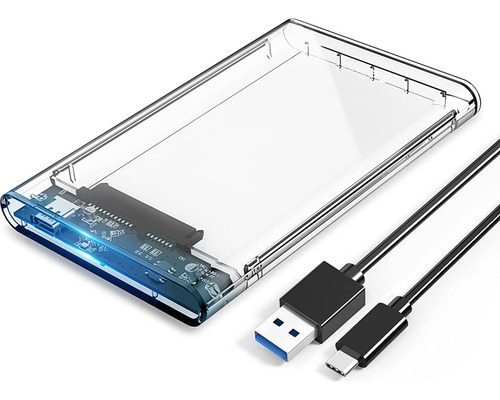 Hard Drive Case 2.5 Usb 3.0 Hdd Ssd Sata I/ii/iii 2tb Type C