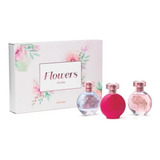 Kit Flowers Floratta O Boticário Presente Blue, Rose, Secret