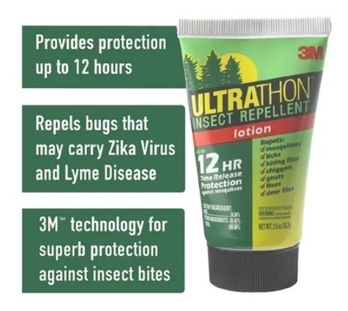 Repelente Insectos 3m Ultrathon - L a $3500