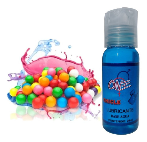 Lubricante Comestible One Base Agua 2o Ml Sabores