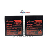 Kit 2battery Global Nobreak Sms Net Winner 1300va