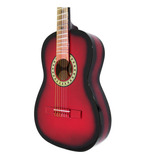 Guitarra Tercerola 3/4 Acústica Clásica Tc1-rojo Msi