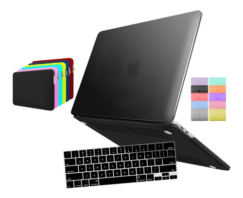 Kit Capa Case Macbook New Air 13 A2337 M1 + Bag+ Pel Teclado