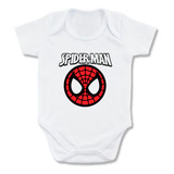 Mameluco Spiderman Body Bebé Avengers Hombre Araña Marvel