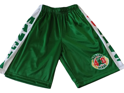 Shorts Bermuda Palmeiras Mancha Verde Original