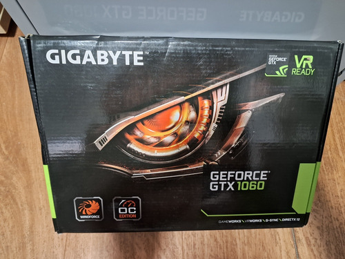 Caixa Vazia Placa De Video Gigabyte Gtx 1060 3gb Nvidia 