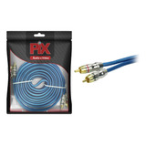 Cabo Rca 5 Metros 5mm Blindado Automotivo Top Profissional