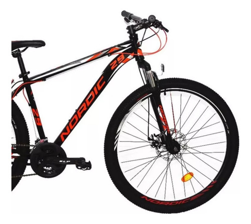 Bicicleta Nordic X1.0 By Slp R29 Shim. 21v Disco