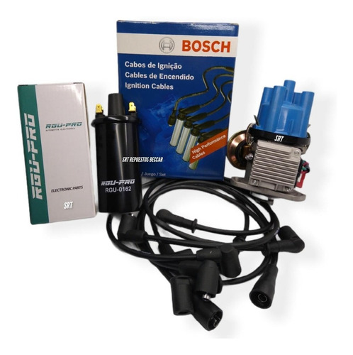 Kit Encendido Distribuidor Electronico Bobina Cables Bosch