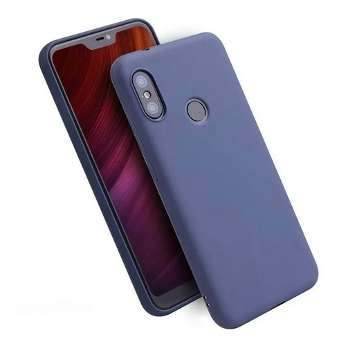 Pelicula 3d + Capa Top Fina Compatível Com Xiaomi Mi A2 Lite