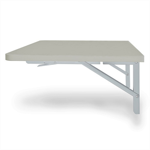 Mesa Plegable Muro Blanca 80 X 40 Cm, Resiste 30 Kilos