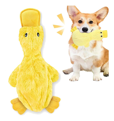 Juguete Peluche Para Perros Mascotas Con Sonido Pato