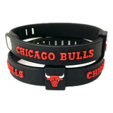Pulsera Ajustable Chicago Bulls Nba Basquetbol Silicon