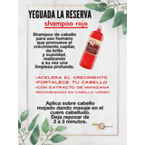 3 Shampoos Rojos Y Un Negro