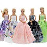 Ropa Para Muñecas 5 Piezas De Ropa Hecha A Mano Para Barbie