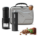 Kit De Molinillo De Café Portátil Y Barista, Acero Inoxidabl