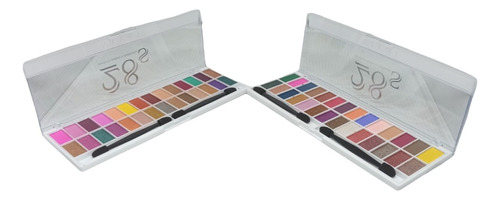 Paleta De Sombras 28 Cores Matte E Metalicas Maquiagem Vivai