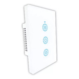 Interruptor Tecla Pared 1 Canal Dimerizable Touch Wifi Smart Color Blanco