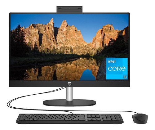 Computador De Mesa Full Hd 238  Hp Intel Celeron J4025 8 Gb