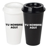 Paquete De 20 Vasos Cafetero Starbucks Personalizados 16oz