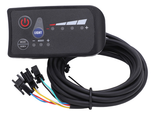 Panel De Control De Bicicleta Eléctrica 24v Led Power Displa