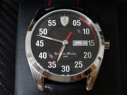  Relógio Scuderia Ferrari 5 Atm - Quartz