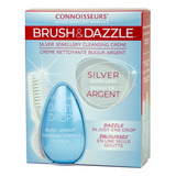 Connoisseurs Brush Dazzle® Crema Limpiadora Plata Paño