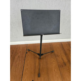 Suporte Partitura Ask Maestro Estante Pedestal Cor Preto