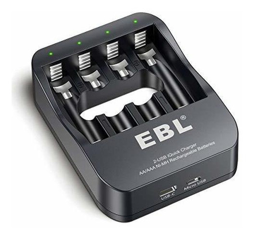 Ebl Smart Aa Aaa Nimh Cargador De Batería Recargable - 2a Pu