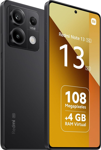 Smartphone Redmi Note 13 5g 8+256gb Global Black-2312draabg