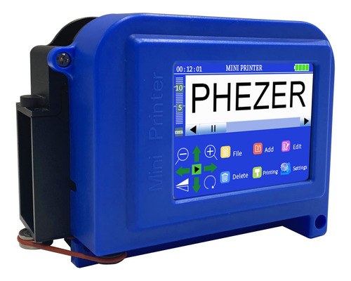 Phezer Mini Impresora De Inyección De Tinta Mejorada De 1..