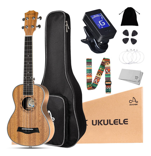 Aodsk Ukelele Para Kit De Iniciacion, Kit De Ukelele Soprano