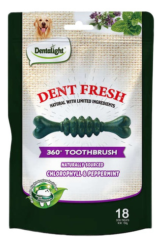 Petisco Para Cãe-dent Fresh Remove Bafinho E Limpa Os Dentes