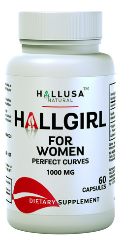 Hallgirl X 60 Caps - Aumenta Senos Y Glúteos - Americano