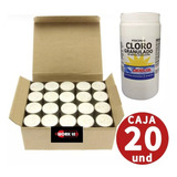 Cloro Granulado Para Piscina 1kg X Caja 20 Und